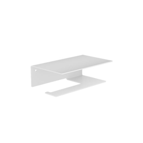 ΧΑΡΤΟΘΗΚΗ ΤΟΙΧΟΥ VERDI STRANTZA 7230101 White Matt