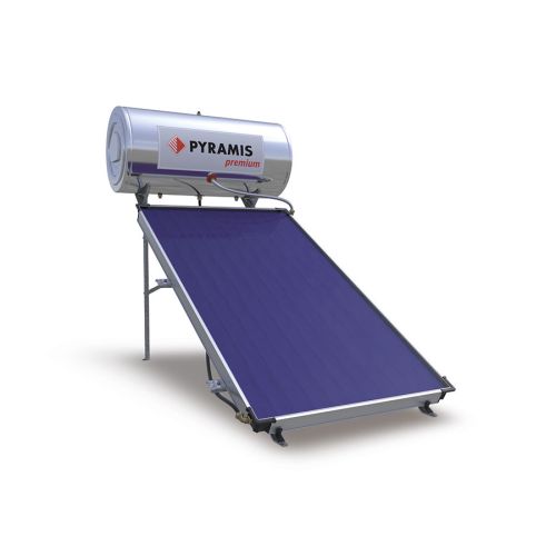 ΗΛΙΑΚΟΣ ΘΕΡΜΟΣΙΦΩΝΑΣ PYRAMIS 160lt / 2,3m² ΕΠΙΛΕΚΤΙΚΟΥ ΣΥΛΛΕΚΤΗ PREMIUM ΔΙΠΛΗΣ ΕΝΕΡΓΕΙΑΣ