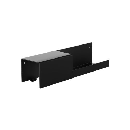 ΑΓΚΙΣΤΡΟ ΤΟΙΧΟΥ ΔΙΠΛO ΜΕ ΡΑΦΑΚΙ VERDI STRANTZA 7230305 Black Mat