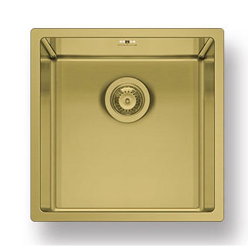 ΝΕΡΟΧΥΤΗΣ ΕΝΘΕΤΟΣ ΙΣΟΠΕΔΟΣ PYRAMIS Astris Colora (40x40) 1B Inox Gold 44x44 cm