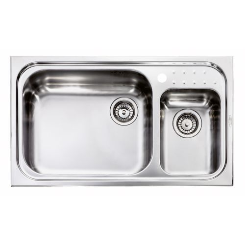 Νεροχύτης (86χ50) SANITEC CODE 11114 - Σατινέ 