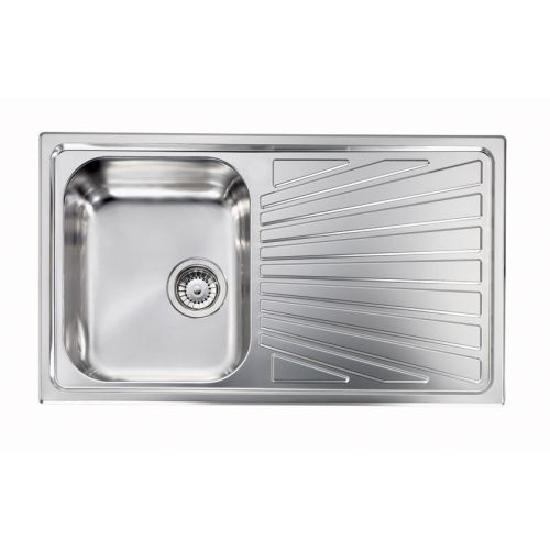 Νεροχύτης (86χ50) SANITEC CODE 11413 - Σατινέ 