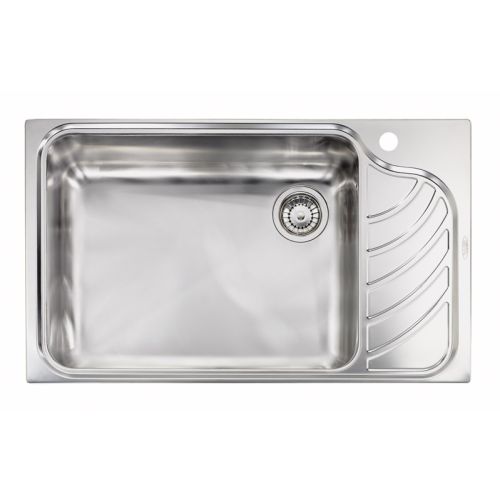 ΝΕΡΟΧΥΤΗΣ ΕΝΘΕΤΟΣ SANITEC EUREKA CODE 11753 (86x51 1VD 1VS ) Inox - Σατινέ 86x51 cm Αριστερός