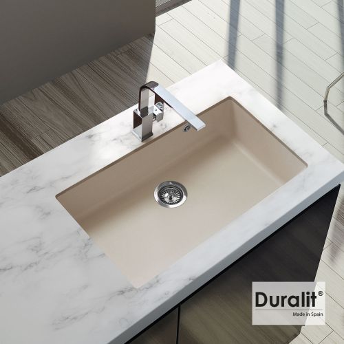 ΝΕΡΟΧΥΤΗΣ ΣΥΝΘΕΤΙΚΟΣ ΥΠΟΚΑΘΗΜΕΝΟΣ DURALIT KZ075U Concrete 76x50 cm