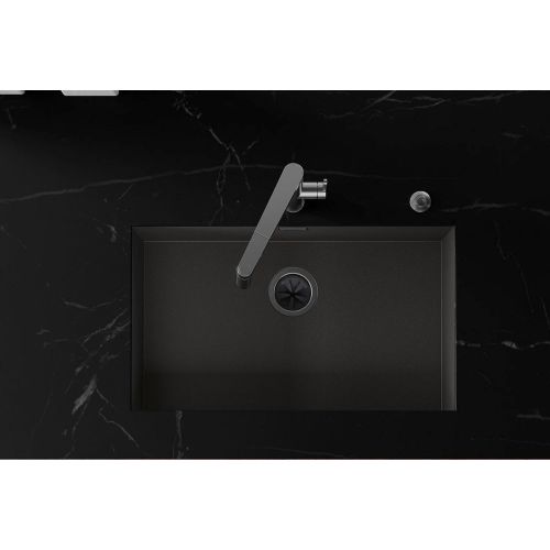 ΝΕΡΟΧΥΤΗΣ ΥΠΟΚΑΘΗΜΕΝΟΣ BLANCO ZEROX 700 - U  Dark Steel 74x44 cm