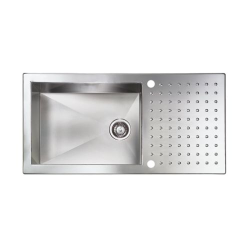 ΝΕΡΟΧΥΤΗΣ ΕΠΙΚΑΘΗΜΕΝΟΣ SANITEC PUNTO QUADRA CODE 10906 (100χ50 1V) Σατινέ 100x50 cm 