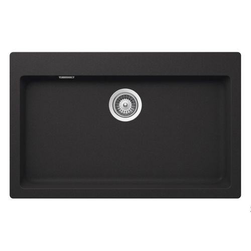 ΝΕΡΟΧΥΤΗΣ ΓΡΑΝΙΤΗ ΕΝΘΕΤΟΣ SCHOCK CRISTALITE® MANHATTAN 30080-1401 Nero 79x50 cm