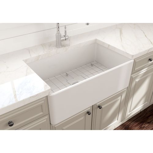 BOCCHI 1138 White Bright ΝΕΡΟΧΥΤΗΣ ΠΟΡΣΕΛΑΝΗΣ ΕΠΙΚΑΘΗΜΕΝΟΣ 76x46 cm