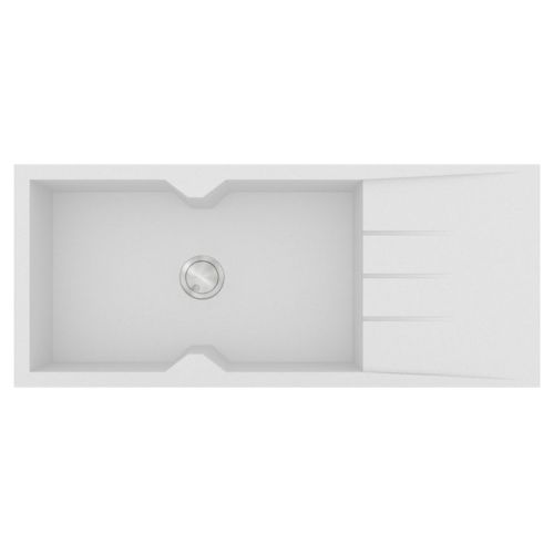 ΝΕΡΟΧΥΤΗΣ ΕΠΙΚΑΘΗΜΕΝΟΣ ΓΡΑΝΙΤΗ SANITEC Code 817 BIANCO Ultra Granite 116x50 cm