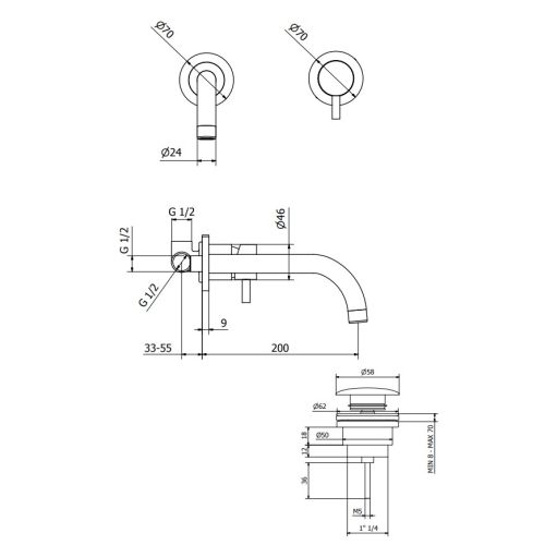 ΜΠΑΤΑΡΙΑ ΝΙΠΤΗΡΑ ΕΝΤΟΙΧΙΣΜΟΥ Teorema NEW JABiL 1178380 Chrome
