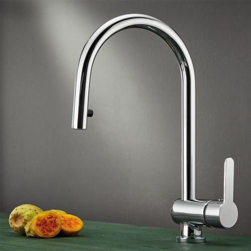 ΜΠΑΤΑΡΙΑ ΝΕΡΟΧΥΤΗ ΚΟΥΖΙΝΑΣ ΜΕ ΝΤΟΥΣ Armando Vicario BASE 15780-100 ΧΡΩΜΙΟ