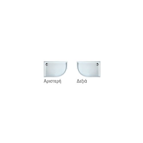 ΝΤΟΥΖΙΕΡΑ ΑΚΡΥΛΙΚΗ SIRENE Extra Flat EQ12080 RH ΓΩΝΙΑΚΗ 120x80 Δεξιά Φορά