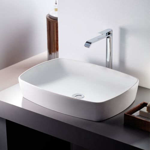 ΝΙΠΤΗΡΑΣ ΕΠΙΤΡΑΠΕΖΙΟΣ SEREL Color Matt 1633-301 White matt 60 x 44 cm