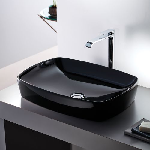 ΝΙΠΤΗΡΑΣ ΕΠΙΤΡΑΠΕΖΙΟΣ SEREL Color Matt 1633-400 Black Bright 60 x 44 cm
