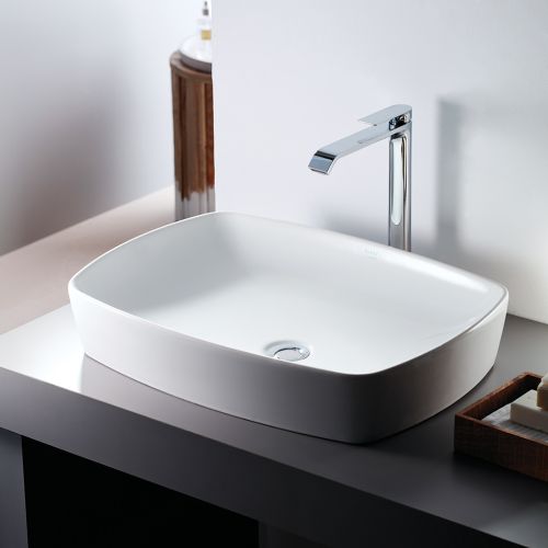 ΝΙΠΤΗΡΑΣ ΕΠΙΤΡΑΠΕΖΙΟΣ SEREL 1633-300 White 60 x 44 cm