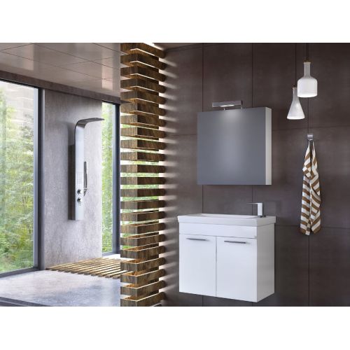 Έπιπλο μπάνιου Drop Status 60 λευκό