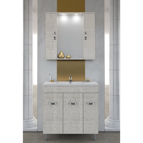 Έπιπλο μπάνιου Drop Μίλητος 80 beige