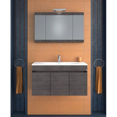 Έπιπλο μπάνιου Drop Magnolia 90 dark grey