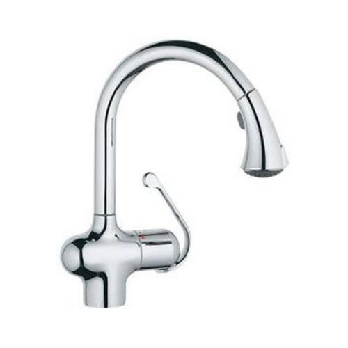 ΜΠΑΤΑΡΙΑ ΚΟΥΖΙΝΑΣ ΜΕ ΝΤΟΥΣ GROHE  ZEDRA 32462 000