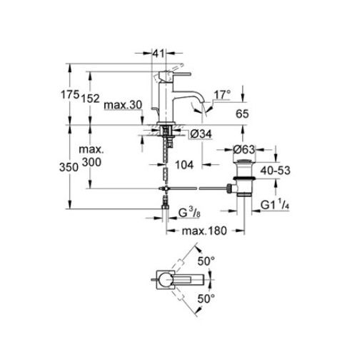  ΜΠΑΤΑΡΙΑ ΝΙΠΤΗΡΑ GROHE ALLURE 32757