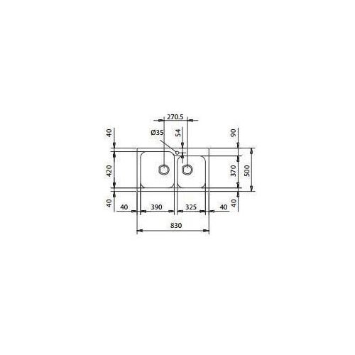 ΝΕΡΟΧΥΤΗΣ ΣΥΝΘΕΤΙΚΟΣ ΕΝΘΕΤΟΣ 83X50 DURALIT KZ200