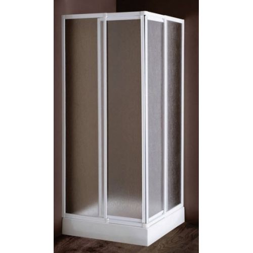 ΚΑΜΠΙΝΑ ΝΤΟΥΖΙΕΡΑΣ 72x90x180 cm ΑΣΥΜΜΕΤΡΗ Karag M1 Acrylic