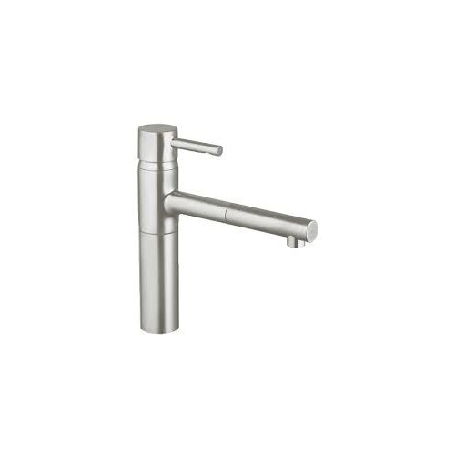 Grohe Essence 32171 Dc0 Μπαταρία Κουζίνας Supersteel  με ντούς