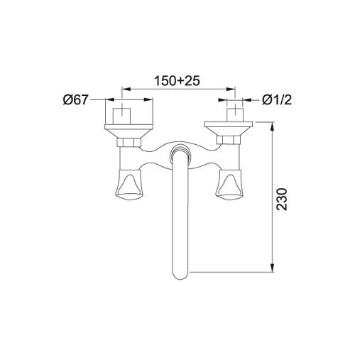 ΜΠΑΤΑΡΙΑ ΚΟΥΖΙΝΑΣ FRANKE Economy Επιτοίχια Χρωμέ