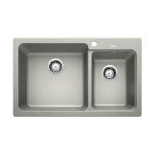 ΝΕΡΟΧΥΤΗΣ ΓΡΑΝΙΤΗ ΕΝΘΕΤΟΣ BLANCO NAYA 8 Pearl Grey 81,5x50 cm