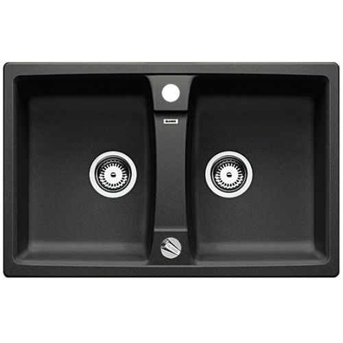 ΝΕΡΟΧΥΤΗΣ ΓΡΑΝΙΤΗ ΕΝΘΕΤΟΣ BLANCO LEXA 8 Anthracite 78x50 cm