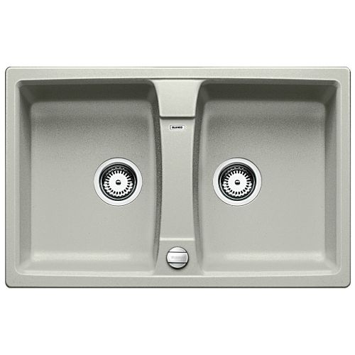 ΝΕΡΟΧΥΤΗΣ ΓΡΑΝΙΤΗ ΕΝΘΕΤΟΣ BLANCO LEXA 8 Pearl Grey 78x50 cm