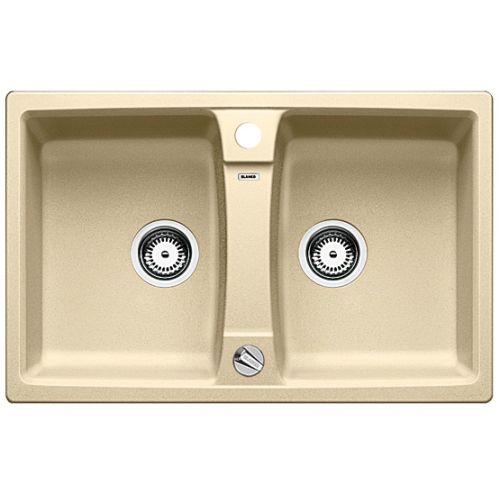 ΝΕΡΟΧΥΤΗΣ ΓΡΑΝΙΤΗ ΕΝΘΕΤΟΣ BLANCO LEXA 8 Champagne 78x50 cm  