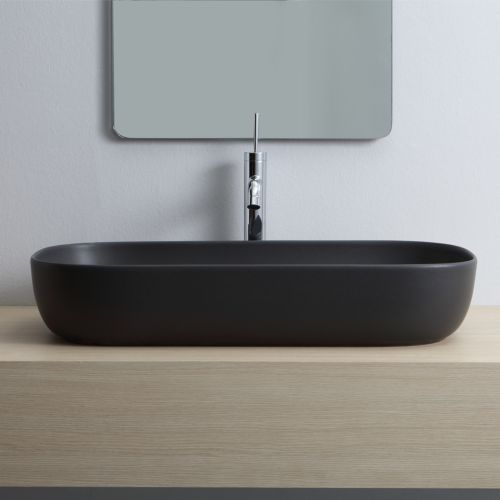 ΝΙΠΤΗΡΑΣ ΕΠΙΤΡΑΠΕΖΙΟΣ SCARABEO GLAM Color 1803 Black matt 76 x 39 cm