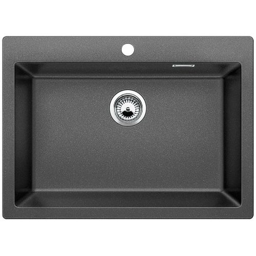 ΝΕΡΟΧΥΤΗΣ ΓΡΑΝΙΤΗ ΕΝΘΕΤΟΣ BLANCO PLEON 8 Anthracite 70x51 cm