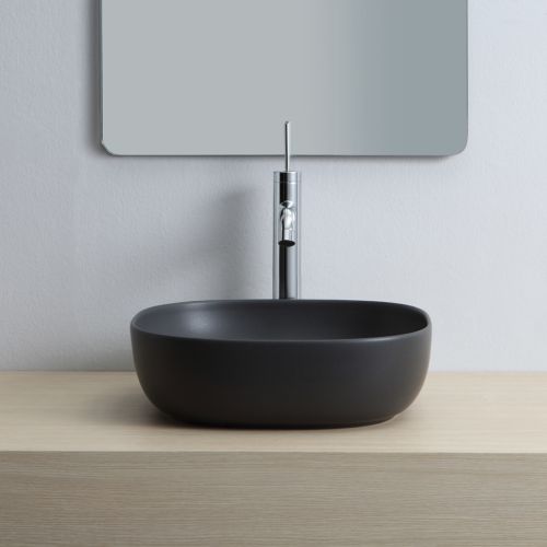 ΝΙΠΤΗΡΑΣ ΕΠΙΤΡΑΠΕΖΙΟΣ SCARABEO GLAM Color 1806 Black matt 40 x 40 cm