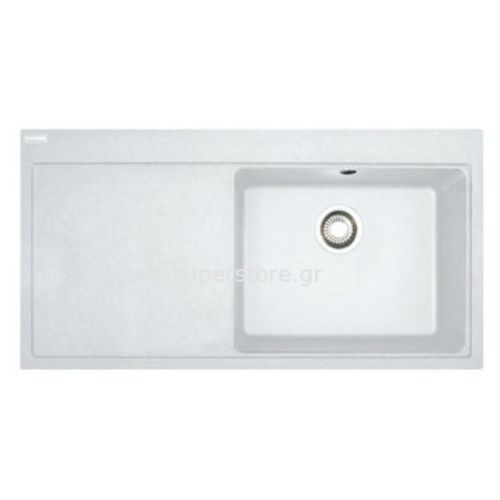 ΝΕΡΟΧΥΤΗΣ ΓΡΑΝΙΤΗ ΕΝΘΕΤΟΣ FRANKE Mythos MTG 611 Metallic Platinum  Ποδιά Αριστερά 100x51,5 cm.