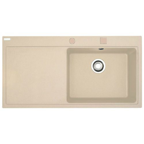 ΝΕΡΟΧΥΤΗΣ ΓΡΑΝΙΤΗ ΕΝΘΕΤΟΣ FRANKE Mythos MTG 611 Μπέζ  Ποδιά Αριστερά 100x51,5 cm.