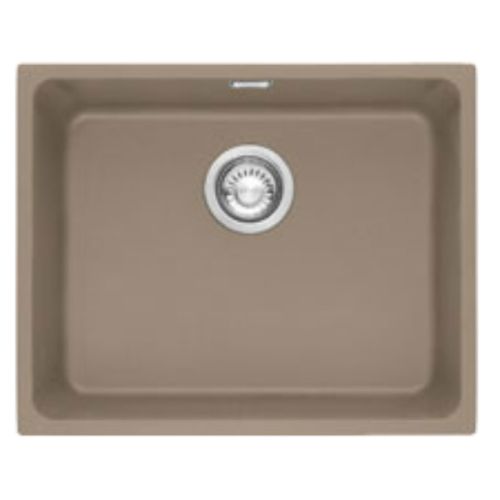 ΝΕΡΟΧΥΤΗΣ ΓΡΑΝΙΤΗ ΥΠΟΚΑΘΗΜΕΝΟΣ ΓΟΥΡΝΑ FRANKE  Kubus KBG 110-50 Oyster  54x44 cm