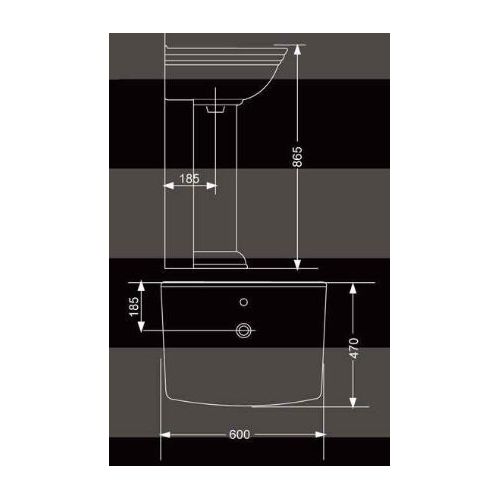 ΝΙΠΤΗΡΑΣ HUIDA PANTHEON  60x47 cm.