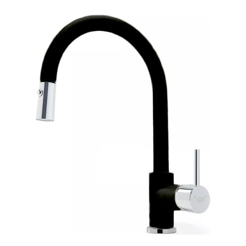 ΜΠΑΤΑΡΙΑ ΚΟΥΖΙΝΑΣ ΜΕ ΝΤΟΥΣ Carron Phoenix FLUO 18780 Granite Black