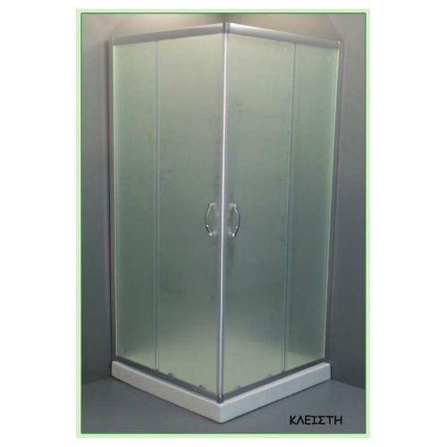 ΚΑΜΠΙΝΑ ΝΤΟΥΖΙΕΡΑΣ ΤΕΤΡΑΓΩΝΗ Gloria ASCOT MAT  70x70x180 cm