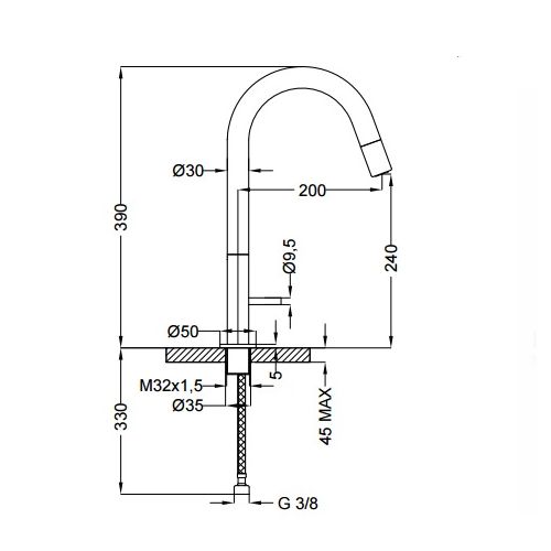 ΜΠΑΤΑΡΙΑ ΚΟΥΖΙΝΑΣ ΛΕΥΚΟ-ΧΡΩΜΕ Teorema LiLLO 198586 D1