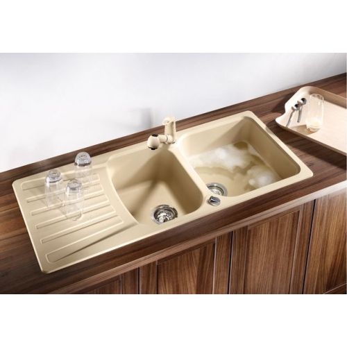 ΝΕΡΟΧΥΤΗΣ ΓΡΑΝΙΤΗ ΕΝΘΕΤΟΣ BLANCO NOVA 8 S Jasmine 116x50 cm