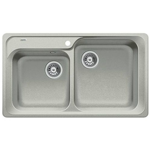 ΝΕΡΟΧΥΤΗΣ ΓΡΑΝΙΤΗ ΕΝΘΕΤΟΣ BLANCO CLASSIC 8 Pearl Grey 86x50 cm.