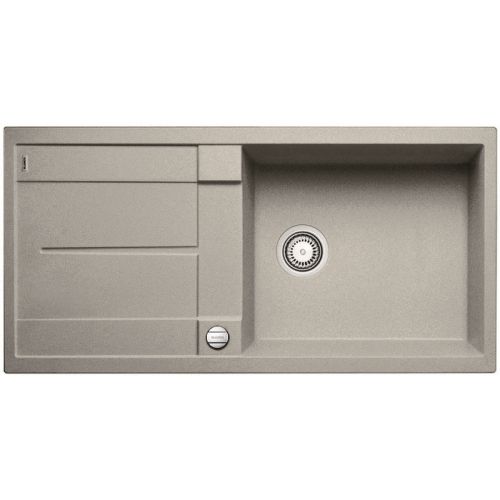 ΝΕΡΟΧΥΤΗΣ ΓΡΑΝΙΤΗ ΕΝΘΕΤΟΣ BLANCO METRA XL 6 S Pearl Grey 100x50 cm