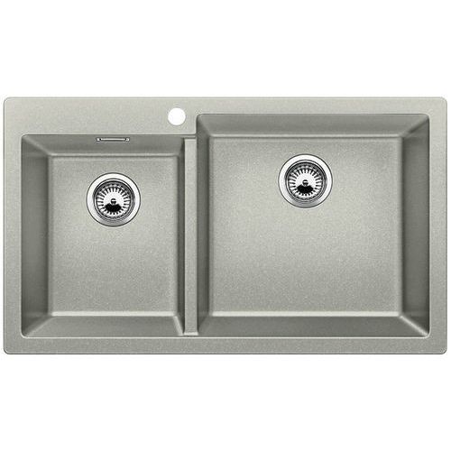 ΝΕΡΟΧΥΤΗΣ ΓΡΑΝΙΤΗ ΕΝΘΕΤΟΣ BLANCO PLEON 9 Pearl Grey 86x50 cm