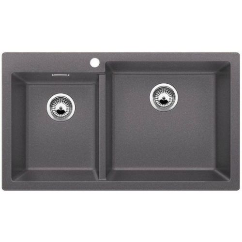 ΝΕΡΟΧΥΤΗΣ ΓΡΑΝΙΤΗ ΕΝΘΕΤΟΣ BLANCO PLEON 9 Rock Grey 86x50 cm