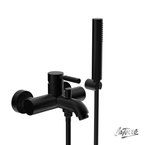 ΜΠΑΤΑΡΙΑ ΛΟΥΤΡΟΥ ΠΛΗΡΕΣ ΣΕΤ La Torre NEW TECH 12019 Black Matt