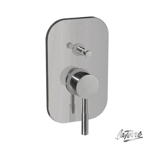 ΜΙΚΤΗΣ ΕΝΤΟΙΧΙΣΜΟΥ ΔΥΟ ΕΞΟΔΩΝ La Torre NEW TECH 12050R Inox