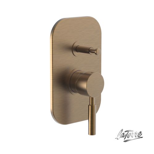 ΜΙΚΤΗΣ ΕΝΤΟΙΧΙΣΜΟΥ ΔΥΟ ΕΞΟΔΩΝ La Torre NEW TECH 12050R Bronze